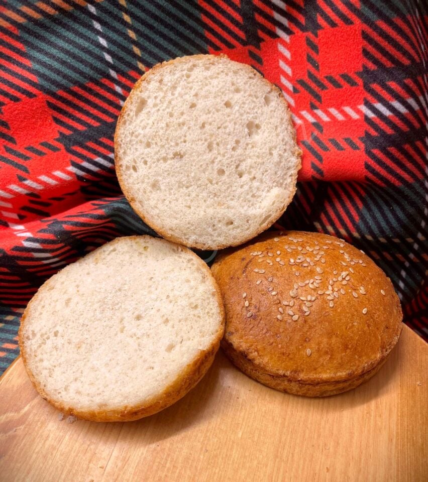 Glutensiz Vegan Burger Ekmek (2*90gr) (Glutensiz/Laktozsuz/Vegan)