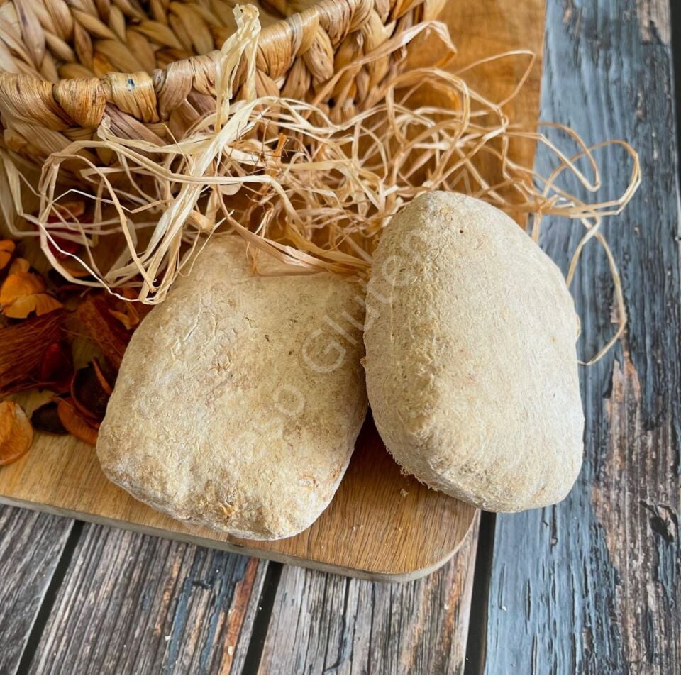 Glutensiz Ciabatta (2*90gr)(Glutensiz/Laktozsuz/Vegan)