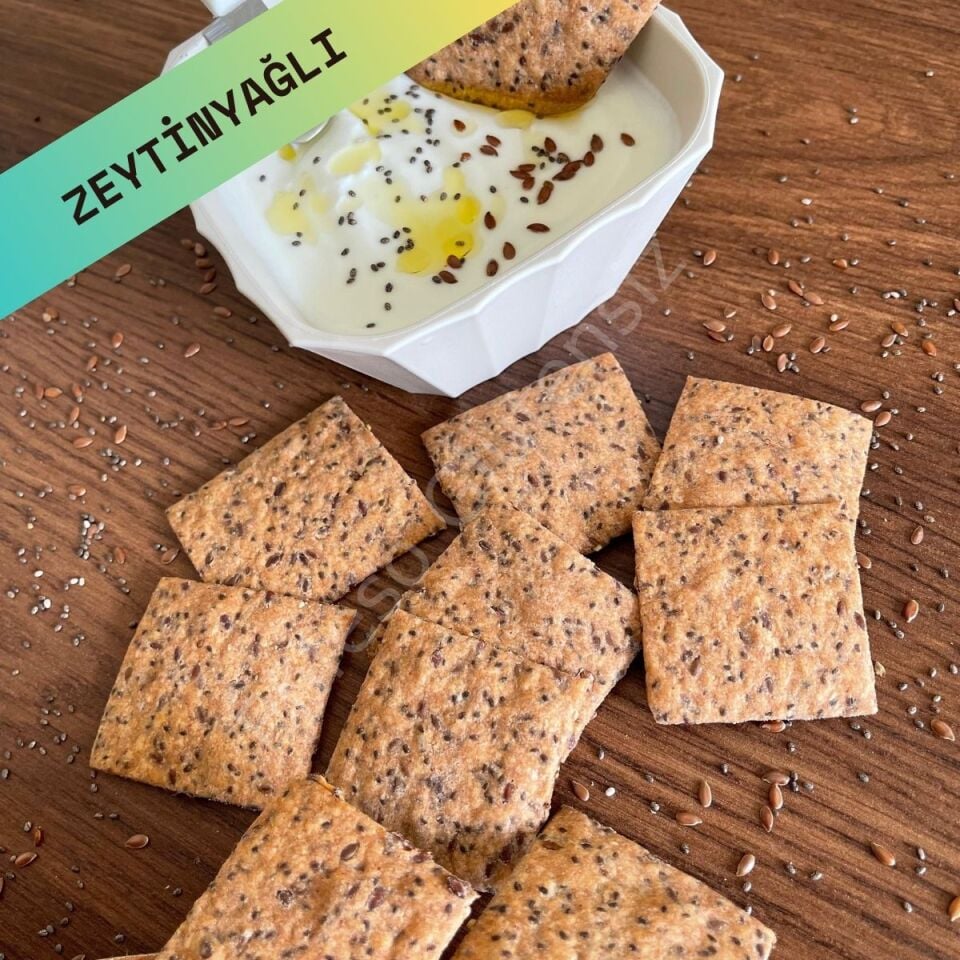 Z.yağlı Tohumlu Ç.Karabuğdaylı Kraker (85 gr) (Glutensiz/Laktozsuz/Vegan)