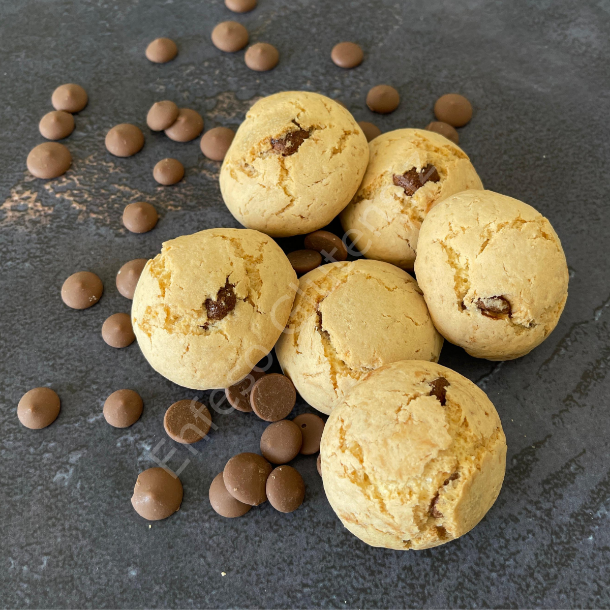 Glutensiz Çikolatalı Kurabiye (6*15gr) (Glutensiz)