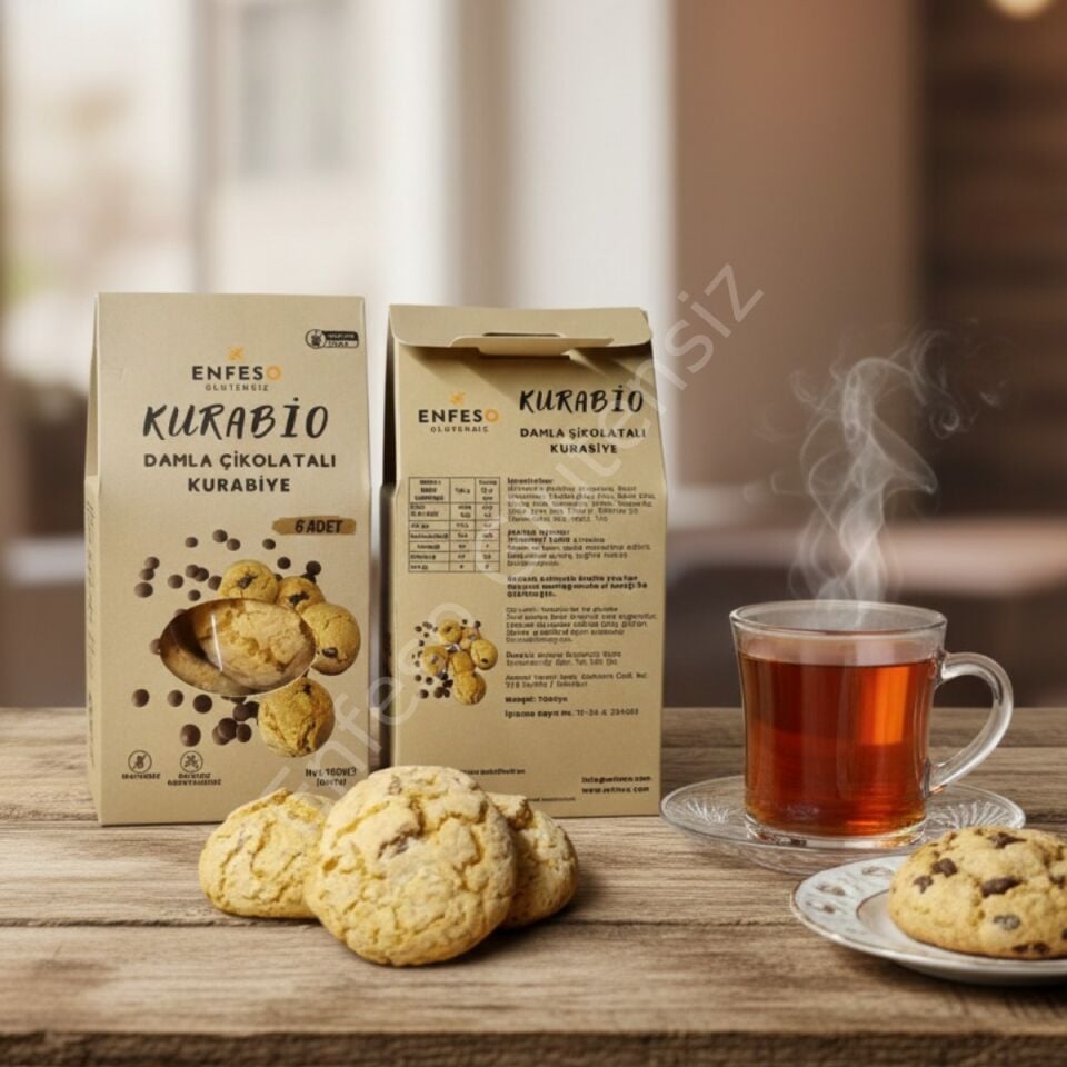 Glutensiz Çikolatalı Kurabiye (6*17gr) (Glutensiz)